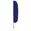 15' Solid-Color Stadium Flutter Flag Kit Single-Sided | https://www.bestnamebadges.com