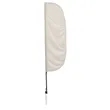 10' Solid-Color Stadium Flutter Flag Kit Single-Sided | https://www.bestnamebadges.com