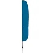 18' Solid-Color Stadium Flutter Flag Kit Single-Sided | https://www.bestnamebadges.com
