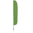 18' Solid-Color Stadium Flutter Flag Kit Single-Sided | https://www.bestnamebadges.com