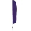 18' Solid-Color Stadium Flutter Flag Kit Single-Sided | https://www.bestnamebadges.com
