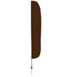 18' Solid-Color Stadium Flutter Flag Kit Single-Sided | https://www.bestnamebadges.com