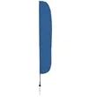 18' Solid-Color Stadium Flutter Flag Kit Single-Sided | https://www.bestnamebadges.com