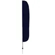 18' Solid-Color Stadium Flutter Flag Kit Single-Sided | https://www.bestnamebadges.com