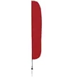 18' Solid-Color Stadium Flutter Flag Kit Single-Sided | https://www.bestnamebadges.com