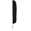 18' Solid-Color Stadium Flutter Flag Kit Single-Sided | https://www.bestnamebadges.com