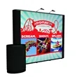 10' Straight Show 'N Rise Floor Kit (Mural w/ Fabric Ends) | https://www.bestnamebadges.com