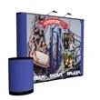 10' Straight Show 'N Rise Floor Kit (Mural w/ Fabric Ends) | https://www.bestnamebadges.com