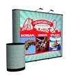 10' Straight Show 'N Rise Floor Kit (Mural w/ Fabric Ends) | https://www.bestnamebadges.com