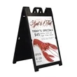 Signicade Deluxe A-Frame Kit (Single-Sided) | https://www.bestnamebadges.com