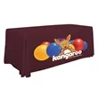6' Standard Table Throw (Full-Color Front Only) | https://www.bestnamebadges.com
