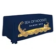 6' Standard Table Throw (Full-Color Front Only) | https://www.bestnamebadges.com