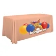 6' Standard Table Throw (Full-Color Front Only) | https://www.bestnamebadges.com