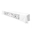 16' Economy Table Throw (Full-Color Front Only) | https://www.bestnamebadges.com
