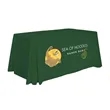 4' Standard Table Throw (Full-Color Front Only) | https://www.bestnamebadges.com