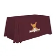 4' Standard Table Throw (Full-Color Front Only) | https://www.bestnamebadges.com