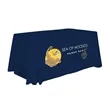 4' Standard Table Throw (Full-Color Front Only) | https://www.bestnamebadges.com