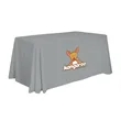 4' Standard Table Throw (Full-Color Front Only) | https://www.bestnamebadges.com