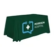 4' Economy Table Throw (Full-Color Front Only) | https://www.bestnamebadges.com