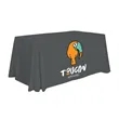 4' Economy Table Throw (Full-Color Front Only) | https://www.bestnamebadges.com
