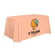 4' Economy Table Throw (Full-Color Front Only) | https://www.bestnamebadges.com