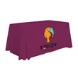 4' Economy Table Throw (Full-Color Front Only) | https://www.bestnamebadges.com