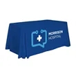 4' Economy Table Throw (Full-Color Front Only) | https://www.bestnamebadges.com