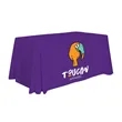 4' Economy Table Throw (Full-Color Front Only) | https://www.bestnamebadges.com