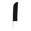 10.5' Solid-Color Blade Sail Sign Flag, 1-Sided, Scissor | https://www.bestnamebadges.com