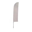 10.5' Solid-Color Blade Sail Sign Flag, 1-Sided, Scissor | https://www.bestnamebadges.com