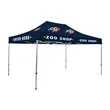 15' Premium Tent Kit (Imprinted, 8 Locations) | https://www.bestnamebadges.com