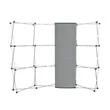 Curved Show 'N Rise Floor Display Center Panel (Fabric) | https://www.bestnamebadges.com