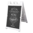 Signicade Deluxe A-Frame Chalkboard Kit | https://www.bestnamebadges.com