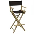 Bar-Height Director's Chair (Unimprinted) | https://www.bestnamebadges.com