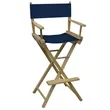 Bar-Height Director's Chair (Unimprinted) | https://www.bestnamebadges.com