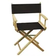 Table-Height Director's Chair (Unimprinted) | https://www.bestnamebadges.com