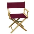 Table-Height Director's Chair (Unimprinted) | https://www.bestnamebadges.com