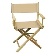 Table-Height Director's Chair (Unimprinted) | https://www.bestnamebadges.com