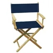 Table-Height Director's Chair (Unimprinted) | https://www.bestnamebadges.com