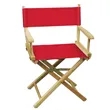 Table-Height Director's Chair (Unimprinted) | https://www.bestnamebadges.com