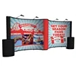 20' Gullwing Show 'N Rise Floor Kit (Mural, Fabric Ends) | https://www.bestnamebadges.com