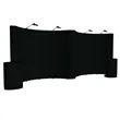 20' Gullwing Show 'N Rise Floor Display Kit (Fabric) | https://www.bestnamebadges.com