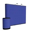 10' Straight Show 'N Rise Floor Display Kit (Fabric) | https://www.bestnamebadges.com