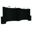 20' Gullwing ARISE Floor Display Kit (Fabric) | https://www.bestnamebadges.com