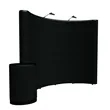 10' Curved ARISE Floor Display Kit (Fabric) | https://www.bestnamebadges.com