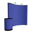 8' Curved ARISE Floor Display Kit (Fabric) | https://www.bestnamebadges.com