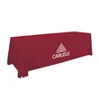 8' Value Lite Table Throw (White Imprint, One Location) | https://www.bestnamebadges.com