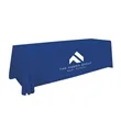 8' Value Lite Table Throw (White Imprint, One Location) | https://www.bestnamebadges.com