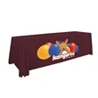 8' Standard Table Throw (Full-Color Front Only) | https://www.bestnamebadges.com