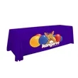 8' Standard Table Throw (Full-Color Front Only) | https://www.bestnamebadges.com